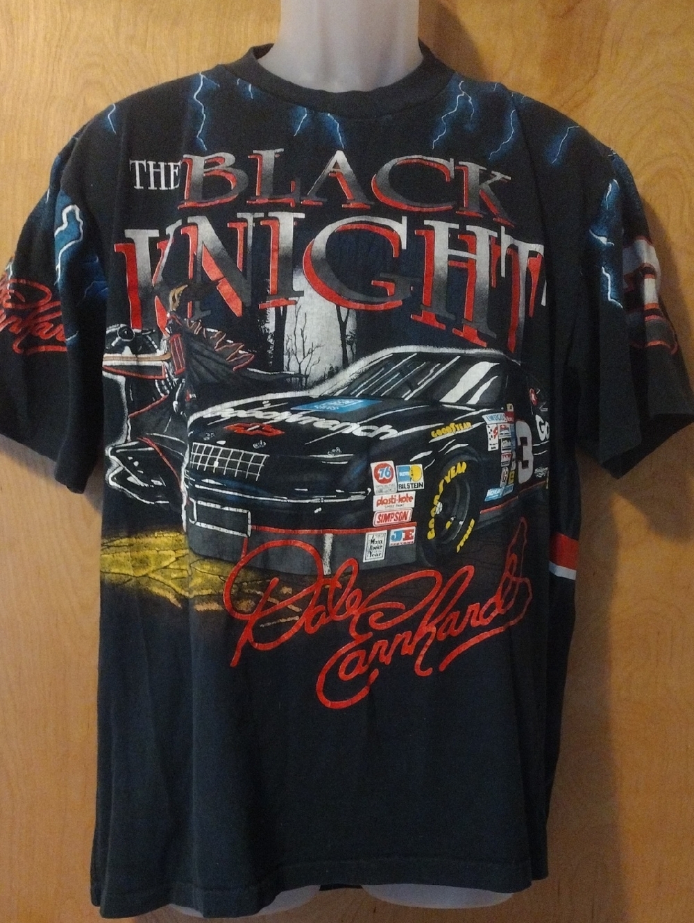 Dale Earnhardt The Black Knight Tee XL
